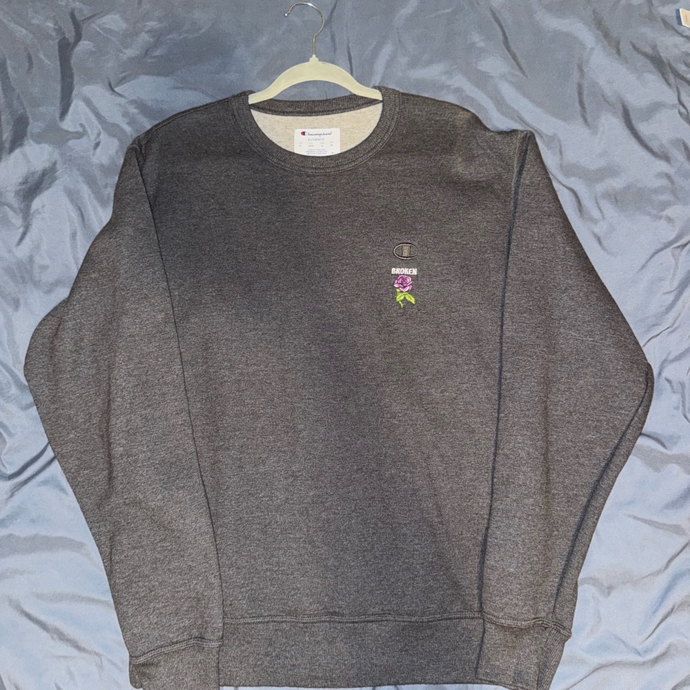 Champion Gray Crewneck Sweater